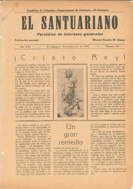 131 EL SANTUARIANO_Noviembre 1932